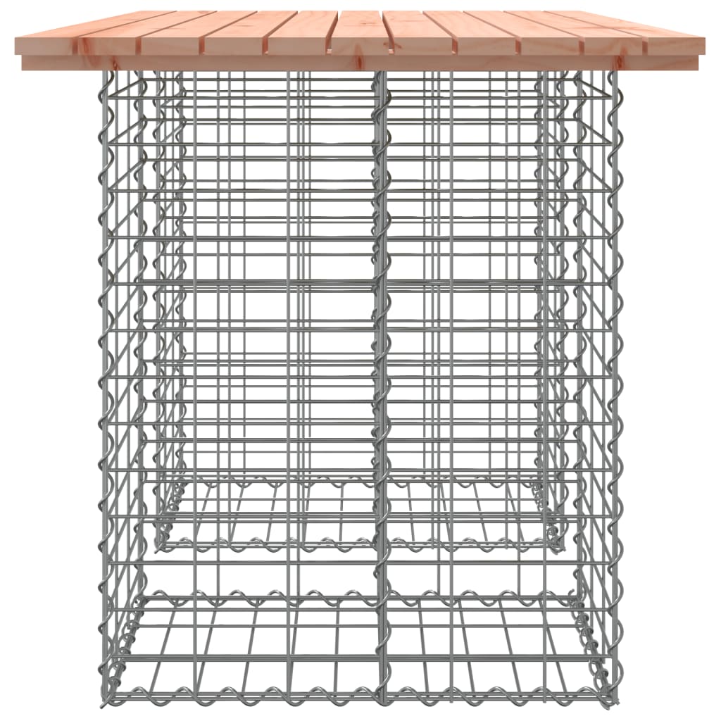 Tuinbank Schanskorfontwerp 100x70x72 cm massief grenenhout