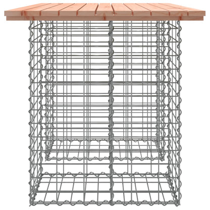 Tuinbank Schanskorfontwerp 100x70x72 cm massief grenenhout