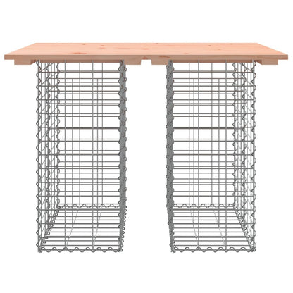 Tuinbank Schanskorfontwerp 100x70x72 cm massief grenenhout