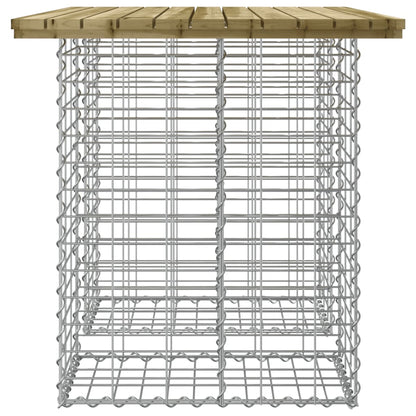 Tuinbank schanskorfontwerp 100x70x72 cm geïmpregneerd hout