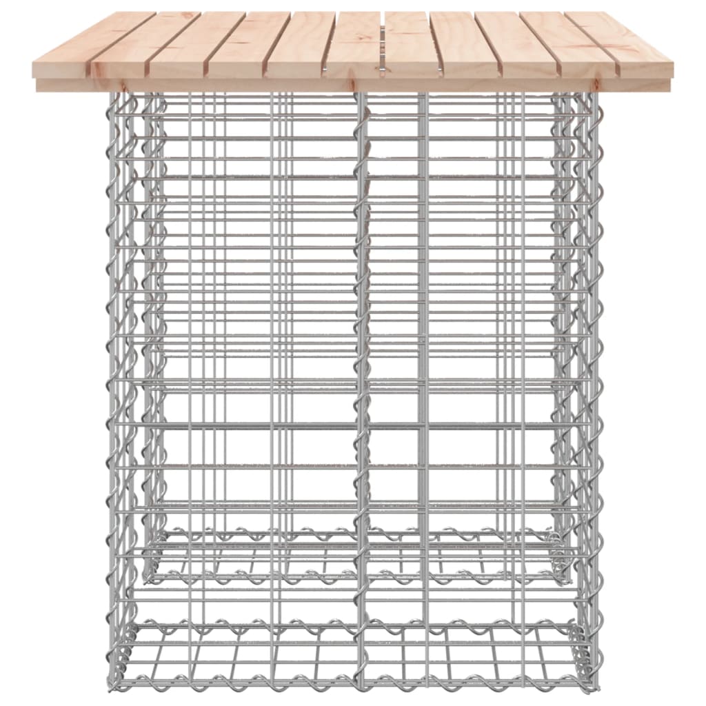 Tuinbank schanskorfontwerp 100x70x72 cm massief grenenhout