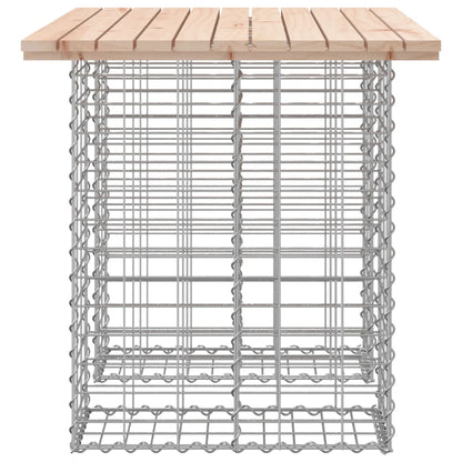 Tuinbank schanskorfontwerp 100x70x72 cm massief grenenhout