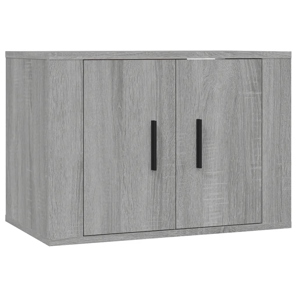 Tv-wandmeubel 57x34,5x40 cm grijs sonoma eikenkleurig