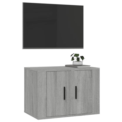 Tv-wandmeubel 57x34,5x40 cm grijs sonoma eikenkleurig