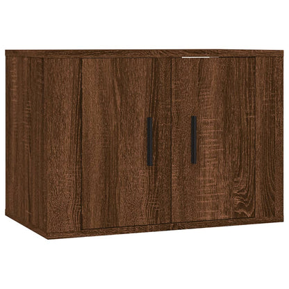 Tv-wandmeubel 57x34,5x40 cm bruin eikenkleur