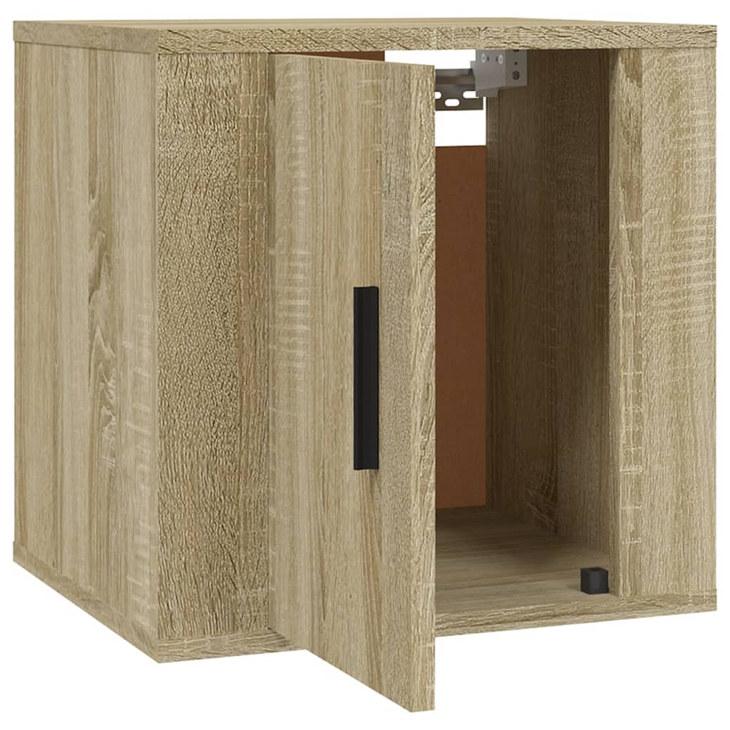 Tv-wandmeubel 40x34,5x40 cm sonoma eikenkleurig