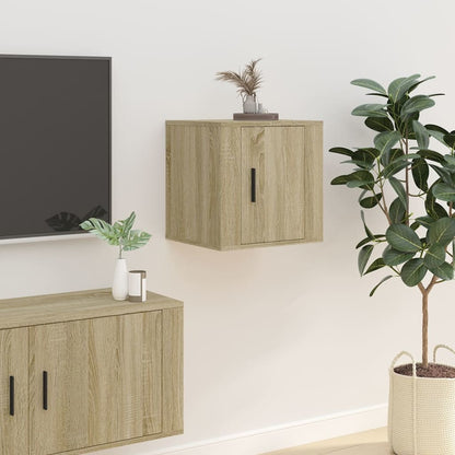 Tv-wandmeubel 40x34,5x40 cm sonoma eikenkleurig