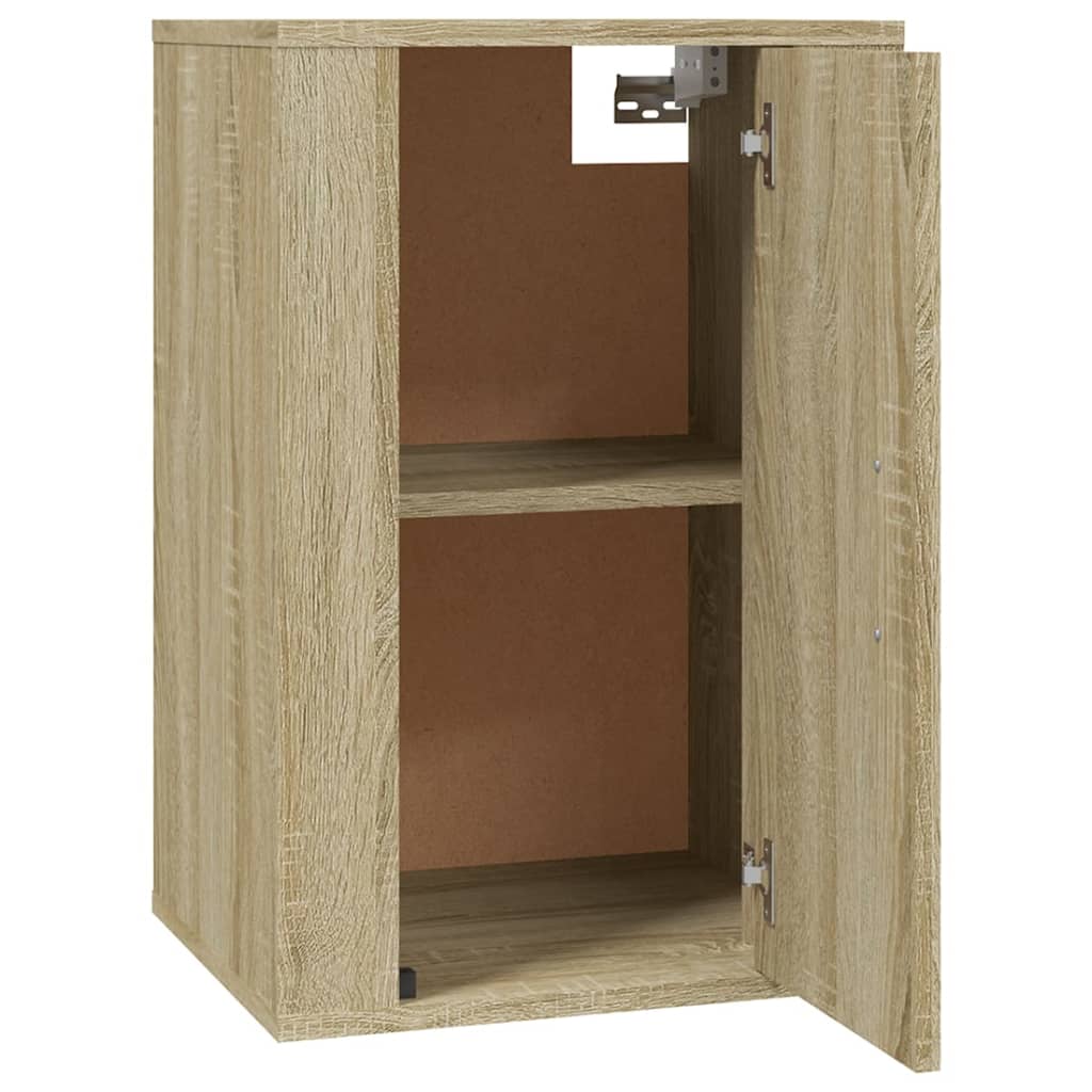 Tv-wandmeubels 2 st 40x34,5x60 cm sonoma eikenkleurig