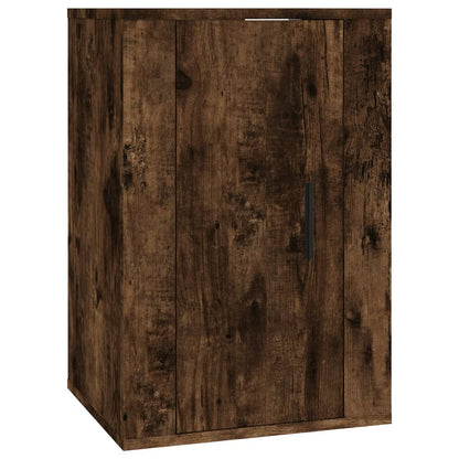 Tv-wandmeubel 40x34,5x60 cm gerookt eikenkleurig