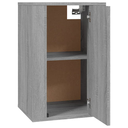 Tv-wandmeubel 40x34,5x60 cm grijs sonoma eikenkleurig