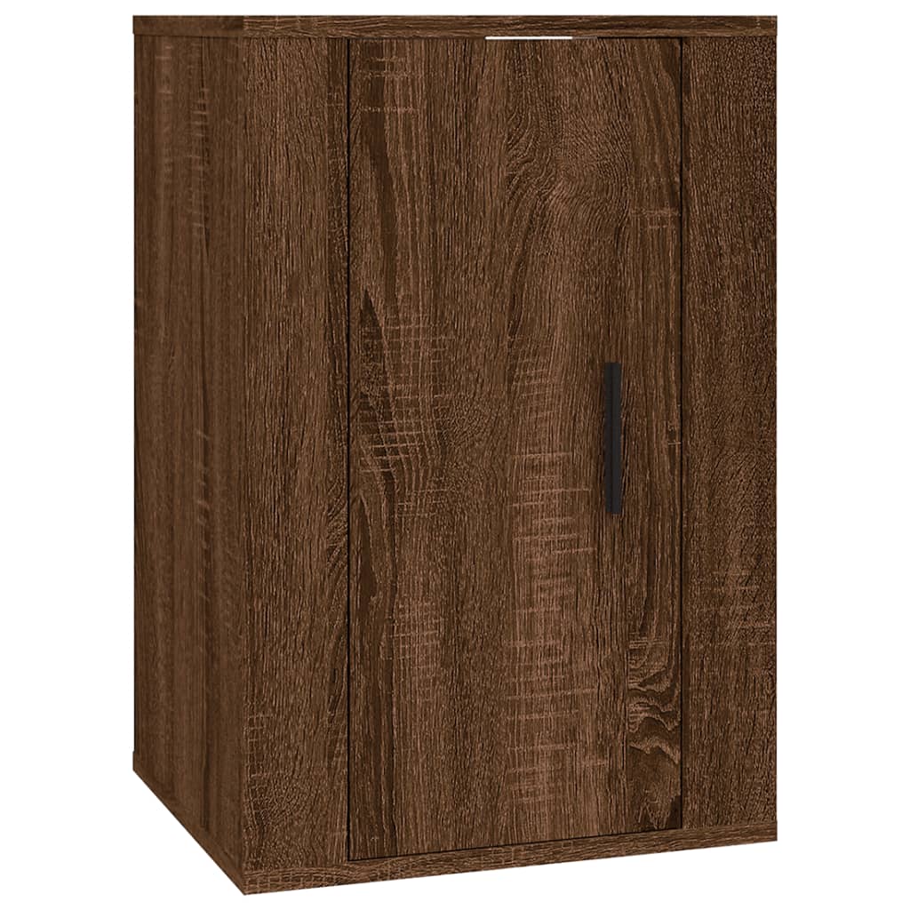 Tv-wandmeubel 40x34,5x60 cm bruin eikenkleur