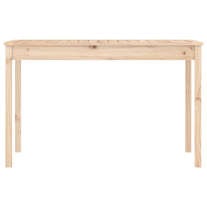 Tuintafel 121x82,5x76 cm massief grenenhout