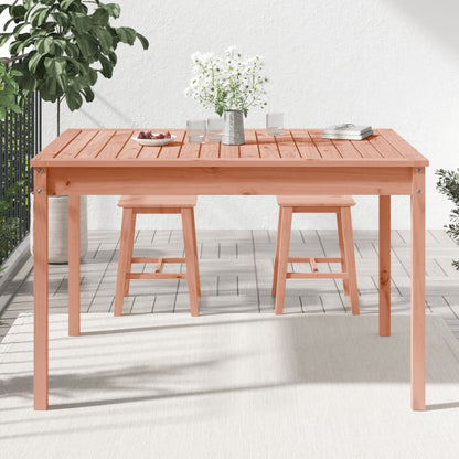 Tuintafel 121x82,5x76 cm massief douglashout