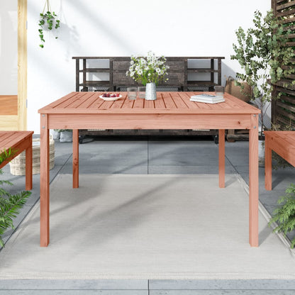 Tuintafel 121x82,5x76 cm massief douglashout