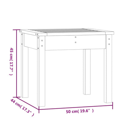 Tuinbank 50x44x45 cm massief grenenhout