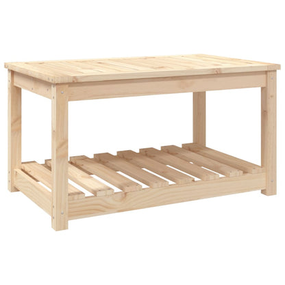 Tuintafel 82,5x50,5x45 cm massief grenenhout