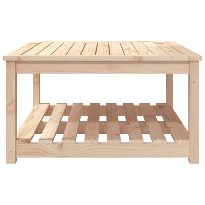 Tuintafel 82,5x82,5x45 cm massief grenenhout