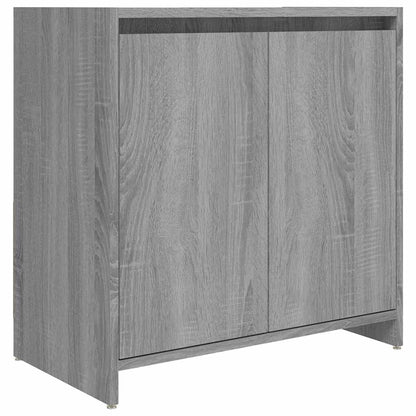 Badkamerkast 60x33x61 cm bewerkt hout grijs sonoma eikenkleurig