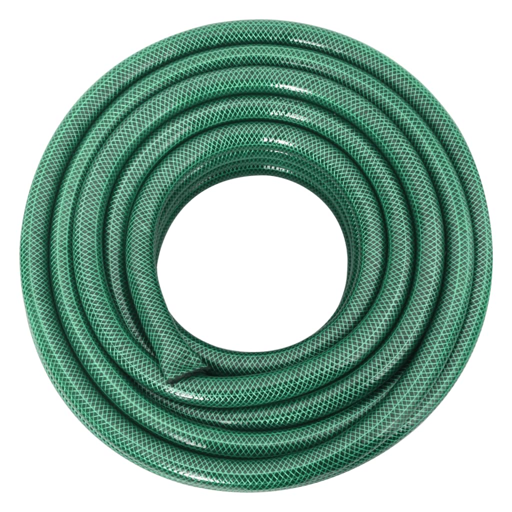 Tuinslang met koppelingsset 0,75'' 10 m PVC groen