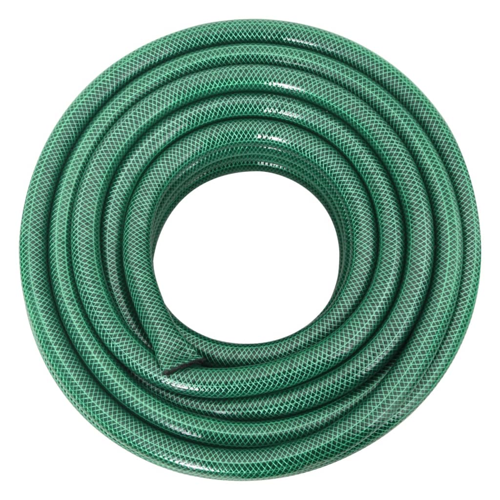 Tuinslang met koppelingsset 0,75'' 50 m PVC groen