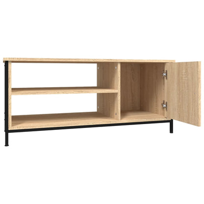 Tv-meubel 100x40x45 cm bewerkt hout sonoma eikenkleurig