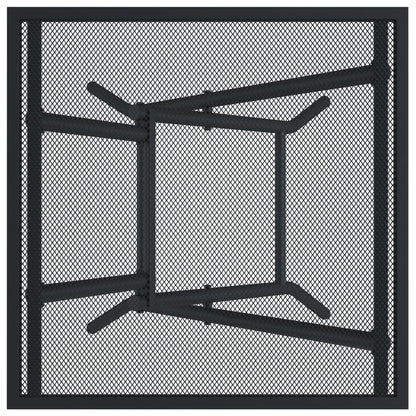 Tuintafel inklapbaar 50x50x72 cm staalgaas antracietkleurig