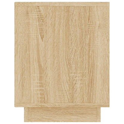 Tv-meubel 102x35x45 cm bewerkt hout sonoma eikenkleurig