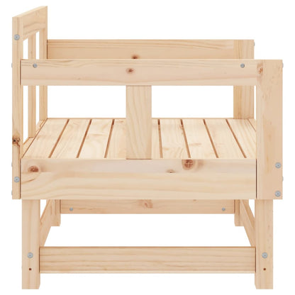 Tuinstoelen 2 st massief grenenhout