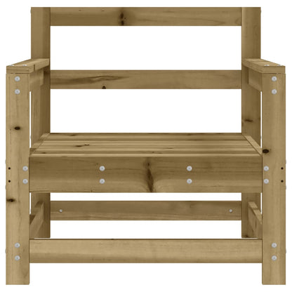 Tuinstoelen 2 st geïmpregneerd hout