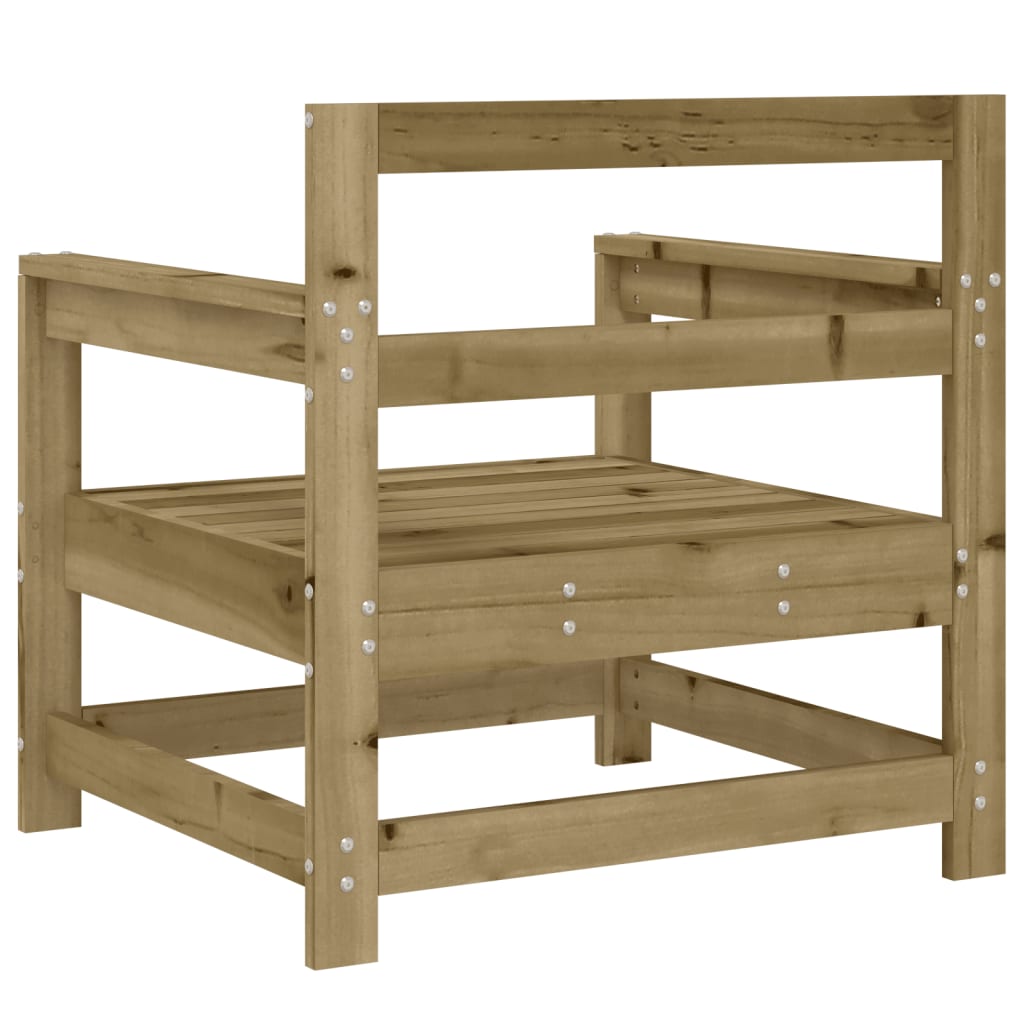 Tuinstoelen 2 st geïmpregneerd hout