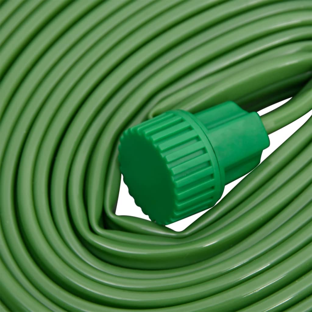 Sproeislang 3-pijps PVC 7,5 m groen