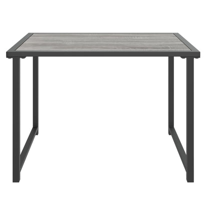 Tuintafel 55x40x37 cm staal antracietkleurig