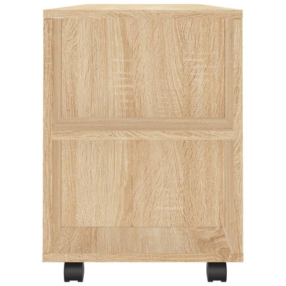 Tv-meubel 102x34,5x43 cm bewerkt hout sonoma eikenkleurig