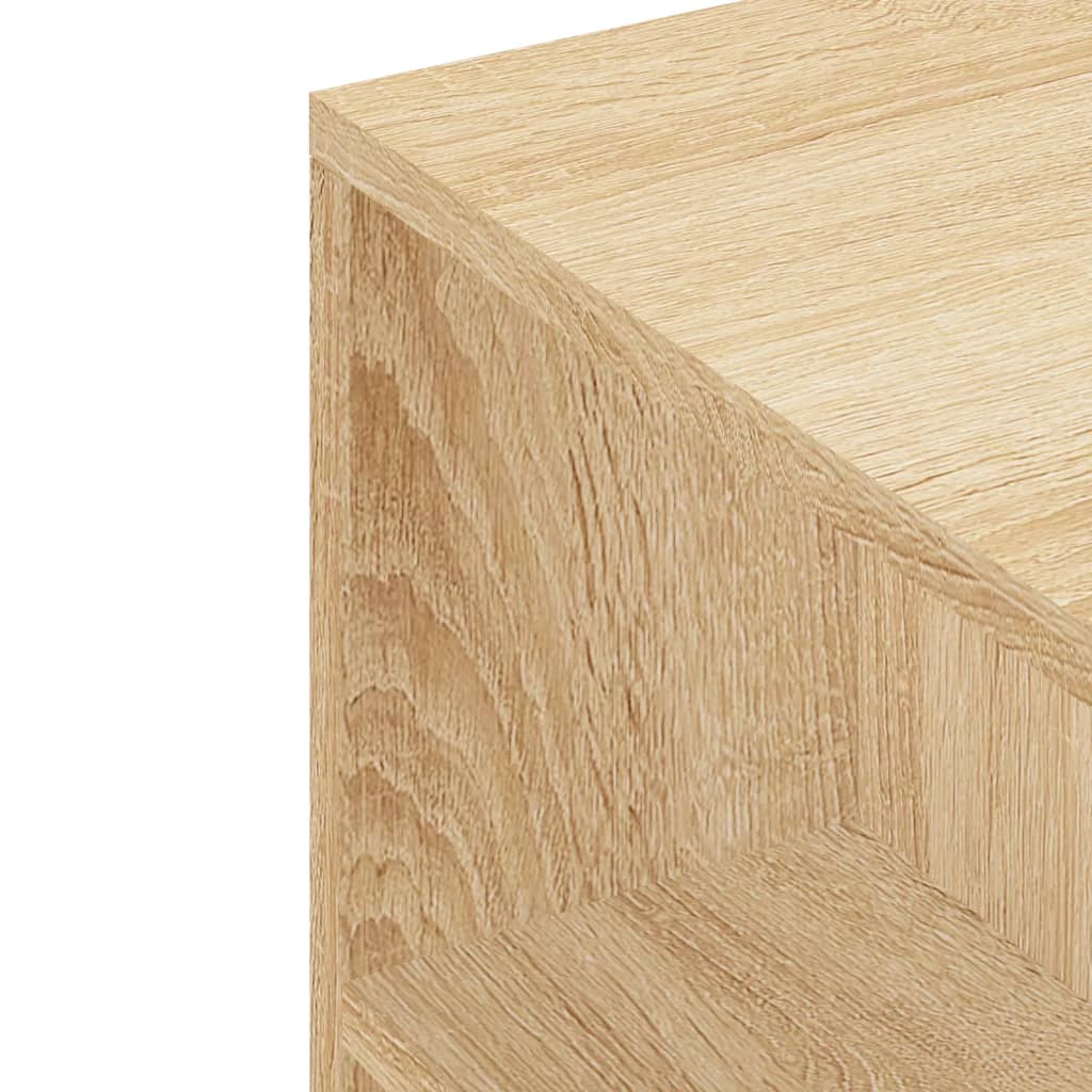 Tv-meubel 102x34,5x43 cm bewerkt hout sonoma eikenkleurig