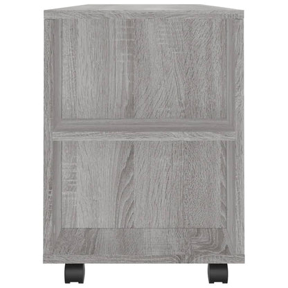 Tv-meubel 102x34,5x43 cm bewerkt hout grijs sonoma eikenkleurig