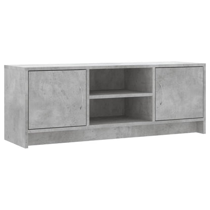 Tv-meubel 102x30x37,5 cm bewerkt hout betongrijs