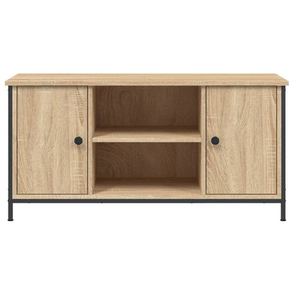 Tv-meubel 100x40x50 cm bewerkt hout sonoma eikenkleurig