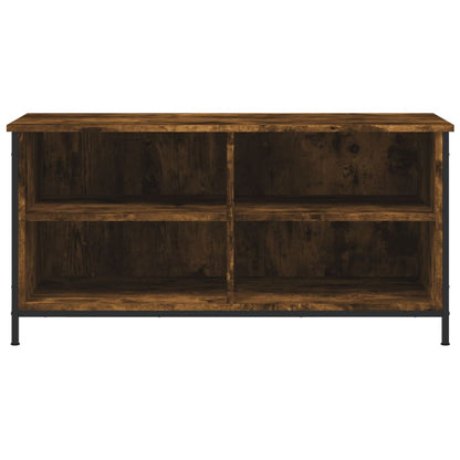 Tv-meubel 100x40x50 cm bewerkt hout gerookt eikenkleurig