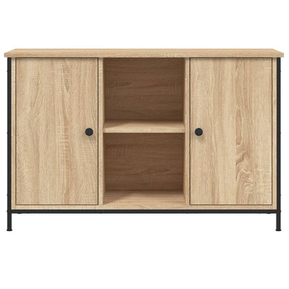 Tv-meubel 100x35x65 cm bewerkt hout sonoma eikenkleurig