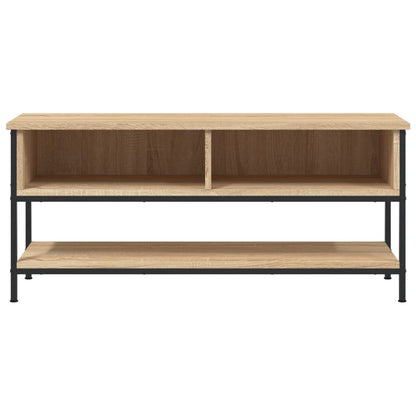 Tv-meubel 100x35x45 cm bewerkt hout sonoma eikenkleurig