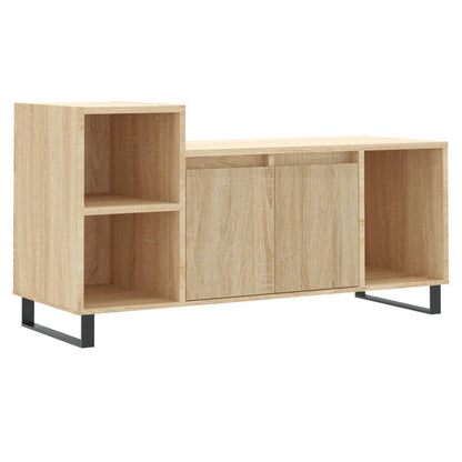 Tv-meubel 100x35x55 cm bewerkt hout sonoma eikenkleurig