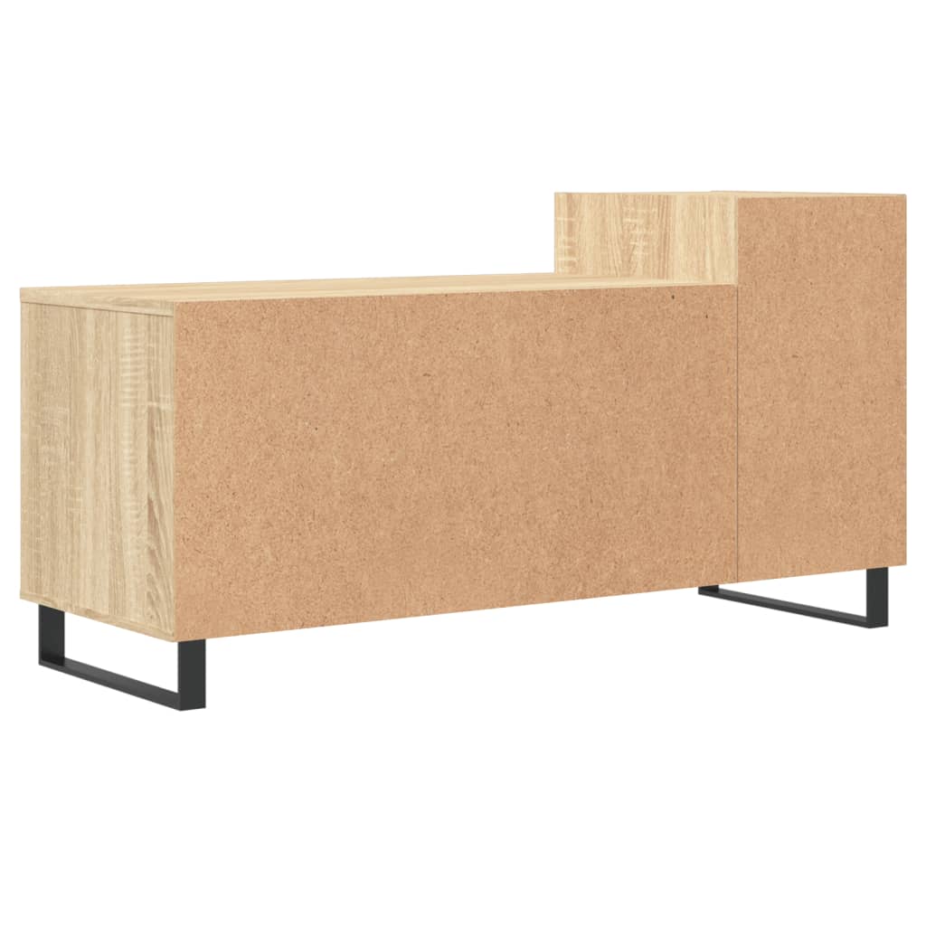 Tv-meubel 100x35x55 cm bewerkt hout sonoma eikenkleurig