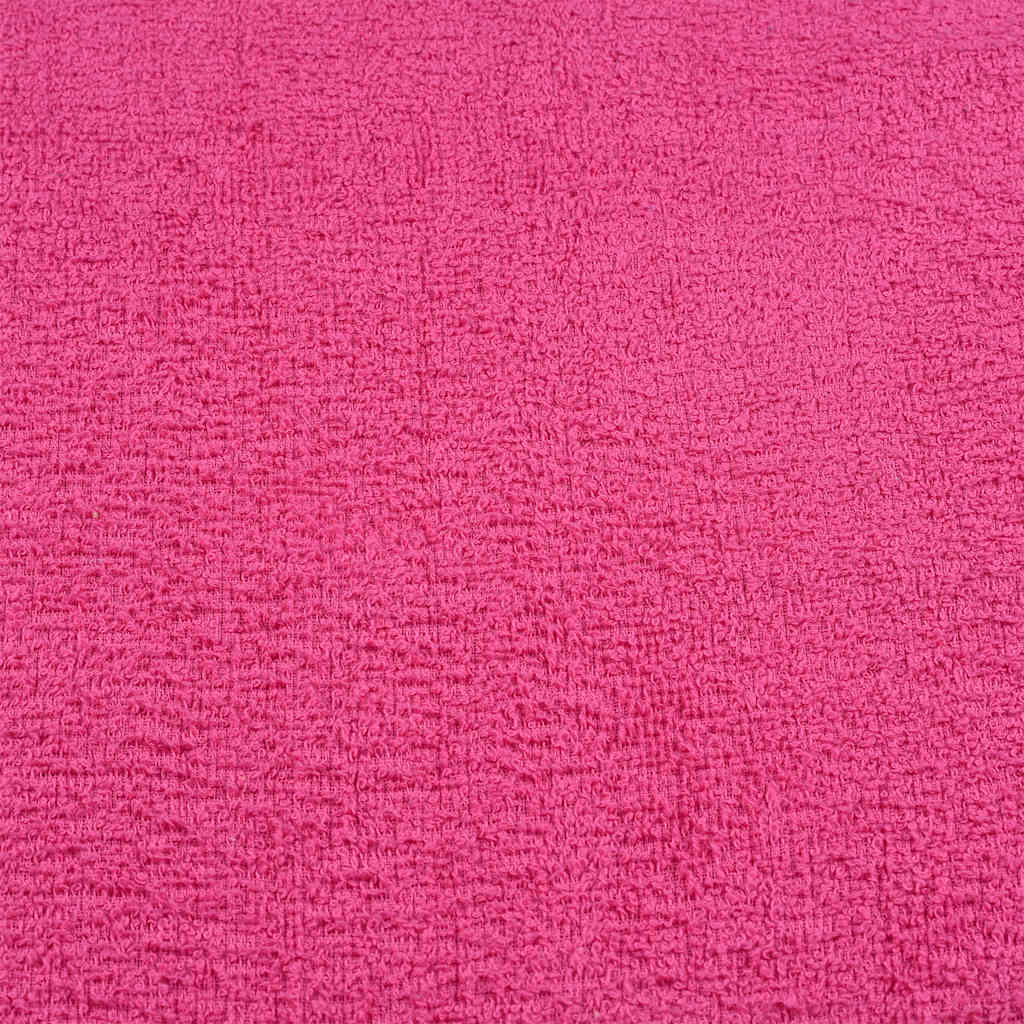 12-delige Handdoekenset 360 g/m² 100% katoen roze