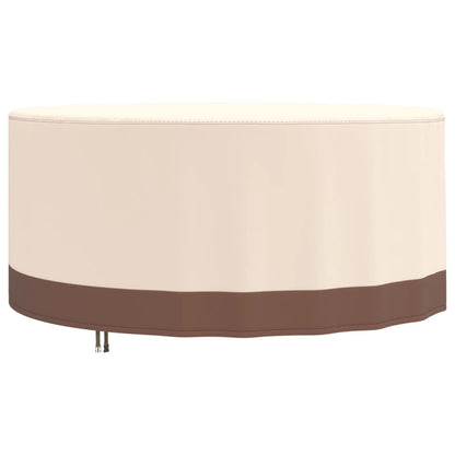 Tuinmeubelhoes rond 600D Ø 183x71 cm oxford beige