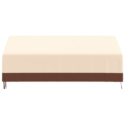 Tuinhoes 3-zitsbank 600D 204x86x48/73 cm oxford beige