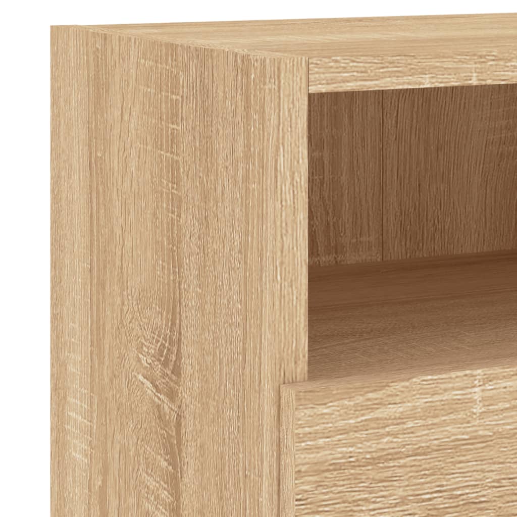 Tv-wandmeubel 60x30x30 cm bewerkt hout sonoma eikenkleurig