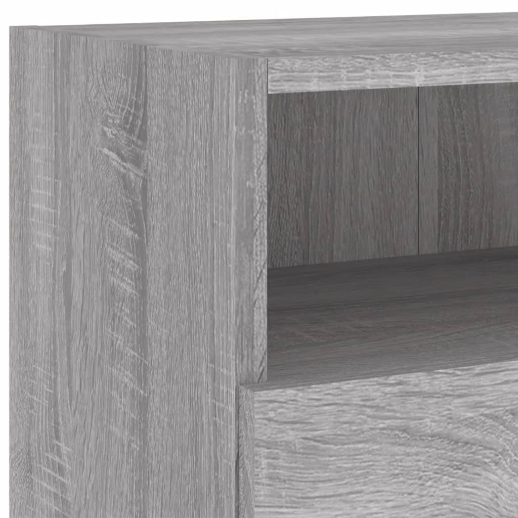 Tv-wandmeubels 2 st 100x30x30 cm hout grijs sonoma