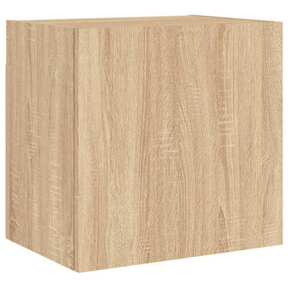 Tv-wandmeubel 40,5x30x40 cm bewerkt hout sonoma eikenkleurig