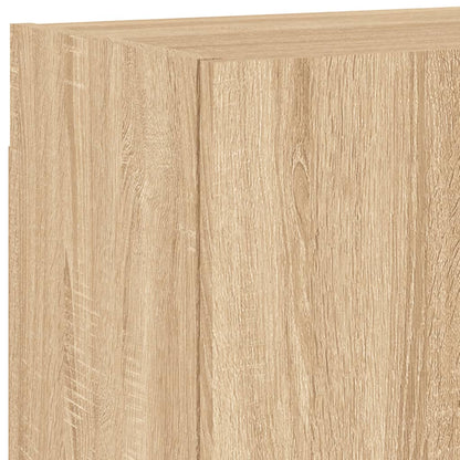 Tv-wandmeubel 40,5x30x40 cm bewerkt hout sonoma eikenkleurig