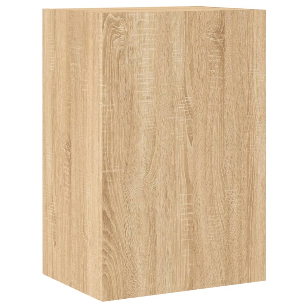 Tv-wandmeubel 40,5x30x60 cm bewerkt hout sonoma eikenkleurig